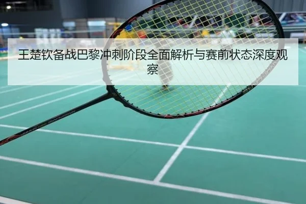 王楚钦备战巴黎冲刺阶段全面解析与赛前状态深度观察